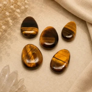 Genuine Tiger's Eye Pendant for Strength & Protection