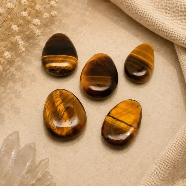 Genuine Tiger's Eye Pendant for Strength & Protection