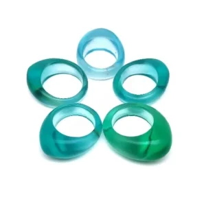 Glass Green Ring-LEMRA
