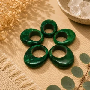 Jade African Ring – Natural Gemstone Ring for Balance, Growth & Elegant Style
