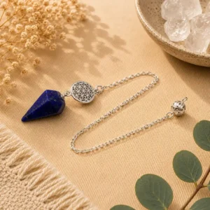 Lapis Lazuli Pendulum – Blue Gemstone for Divination & Energy Healing