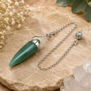 Natural-Aventurine-Green-Cone-Pendulum-for-Chakra-Healing
