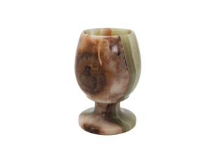 Onyx Stone Wine Glasses 3" Inch Handmade Natural  Gemstone