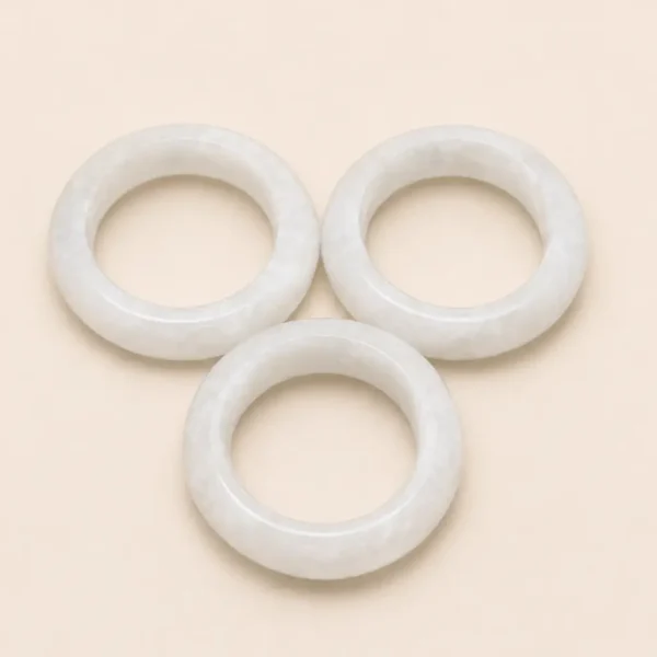 Rose Quartz Hoop Ring