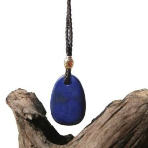 Raw Blue Lapis Lazuli , Blue Lapis gemstone necklace, Lapis Lazuli tiny drop Pendant, Good luck Raw crystal minimalist necklace