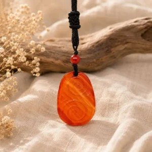 Carnelian-Drop-Maori-Pendant-lemra