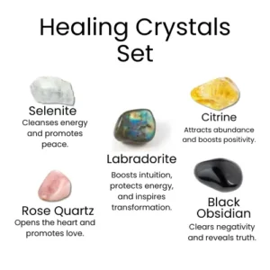 Healing Crystals Set