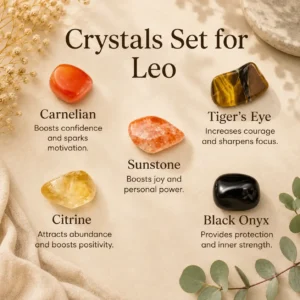 5 Best Crystals Set for Leo – Strength, Success & Protection LEMRA