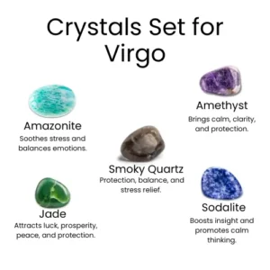 Crystals Set for Virgo LEMRA