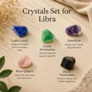 5 Best Crystals Set for Libra – Harmony, Love & Protection LEMRA