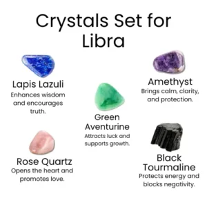 Crystals Set for Libra