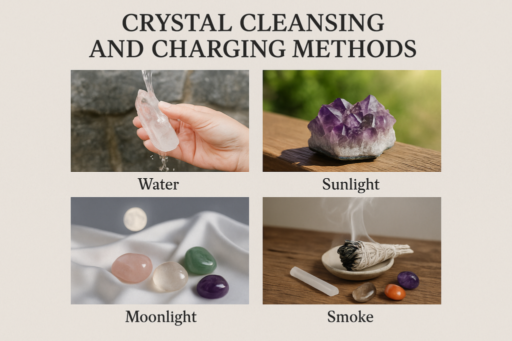 Crystal Cleansing and Charging Methods-LEMRA