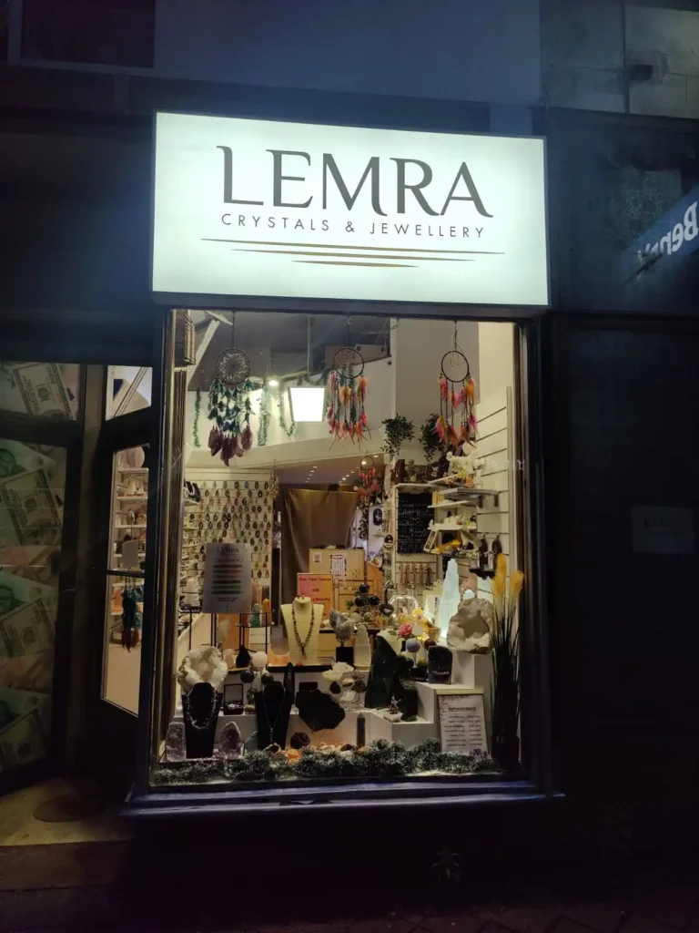 LEMRA Crystal Shop in Budapest
