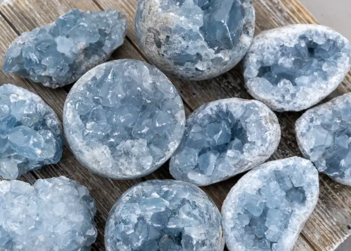 Celestite gemstone