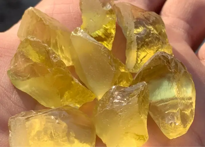 Citrine gemstone