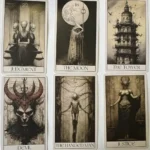 Mysterious Horror Tarot Card Deck – 78 Pcs Divination Set for Spiritual Insight & Gift Use - Image 4
