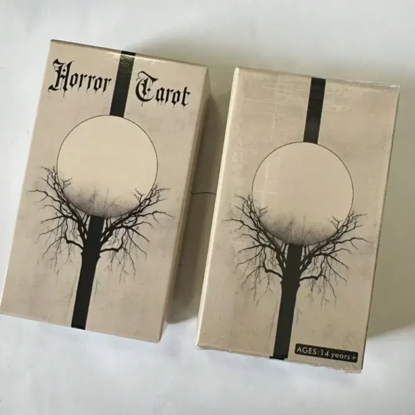 Mysterious Horror Tarot Deck