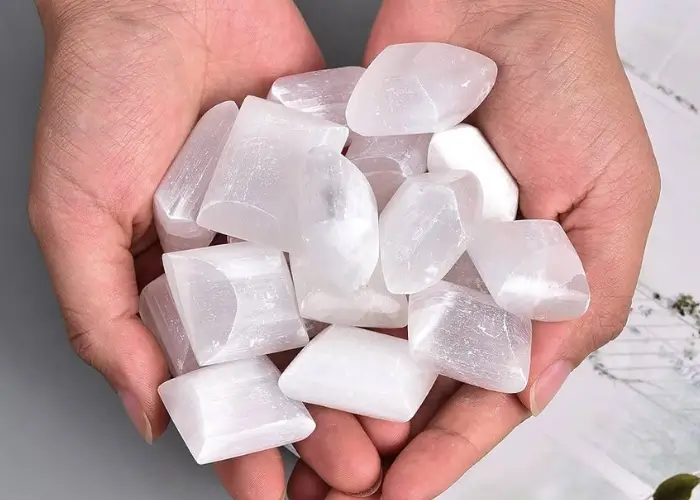 Selenite gemstone