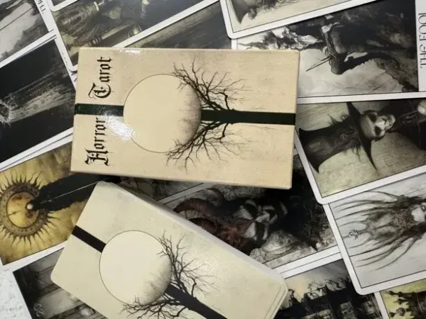 Mysterious Horror Tarot Card Deck – 78 Pcs Divination Set for Spiritual Insight & Gift Use - Image 2