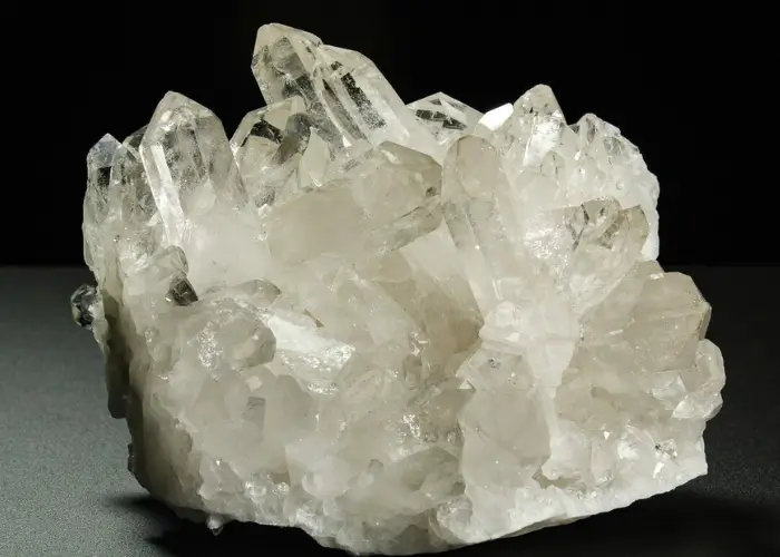 clear quartz gemstone