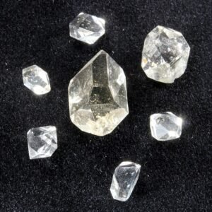 This natural Diamond Quartz gemstone is a sparkling beauty, measuring 4–5 mm with a weight range of 2–4 carats. Celebrated for its dazzling clarity and radiant shine, Diamond Quartz is often cherished as a substitute for diamond in jewelry making, offering both elegance and affordability. Beyond its beauty, it is also believed to carry strong healing and energy-cleansing properties, promoting clarity of mind, positivity, and spiritual balance.