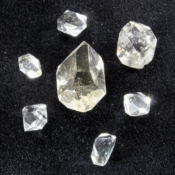 This natural Diamond Quartz gemstone is a sparkling beauty, measuring 4–5 mm with a weight range of 2–4 carats. Celebrated for its dazzling clarity and radiant shine, Diamond Quartz is often cherished as a substitute for diamond in jewelry making, offering both elegance and affordability. Beyond its beauty, it is also believed to carry strong healing and energy-cleansing properties, promoting clarity of mind, positivity, and spiritual balance.