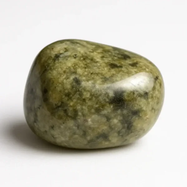 Epidote-Tumbled-Gemstone