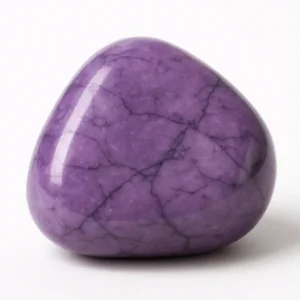 Howlite Purple Tumbled Stone
