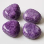 Howlite Purple Tumbled Stones