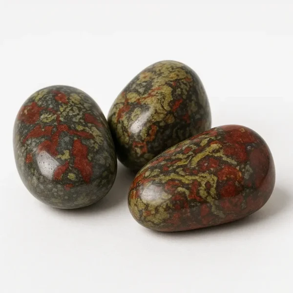 Natural Dragon Jasper Tumbled Gemtones