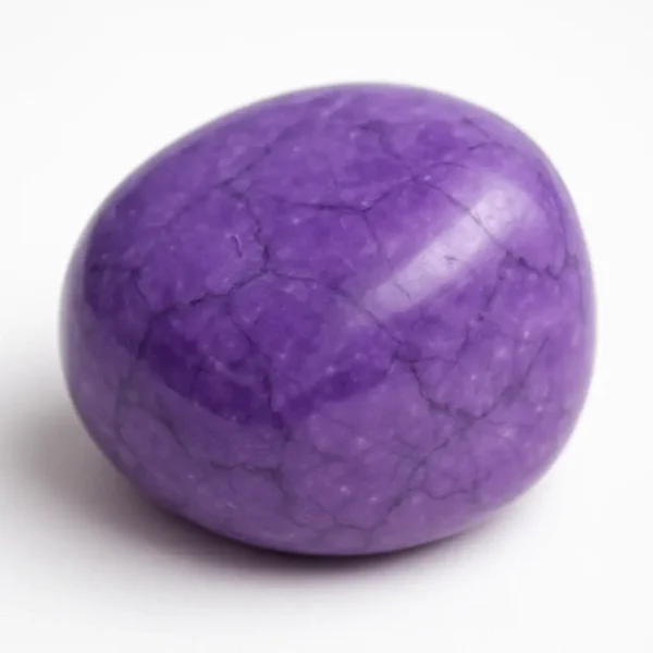 Natural Howlite Purple Tumbled Stone