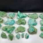 Blue Aragonite Specimens – From Afghanistan