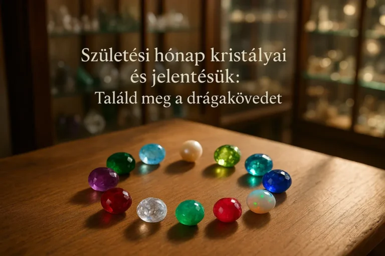 Születési hónap kristályai és jelentésük Találd meg a drágakövedet