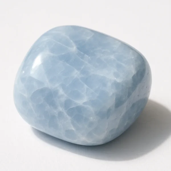 Natural Blue Calcite Tumbled Stone