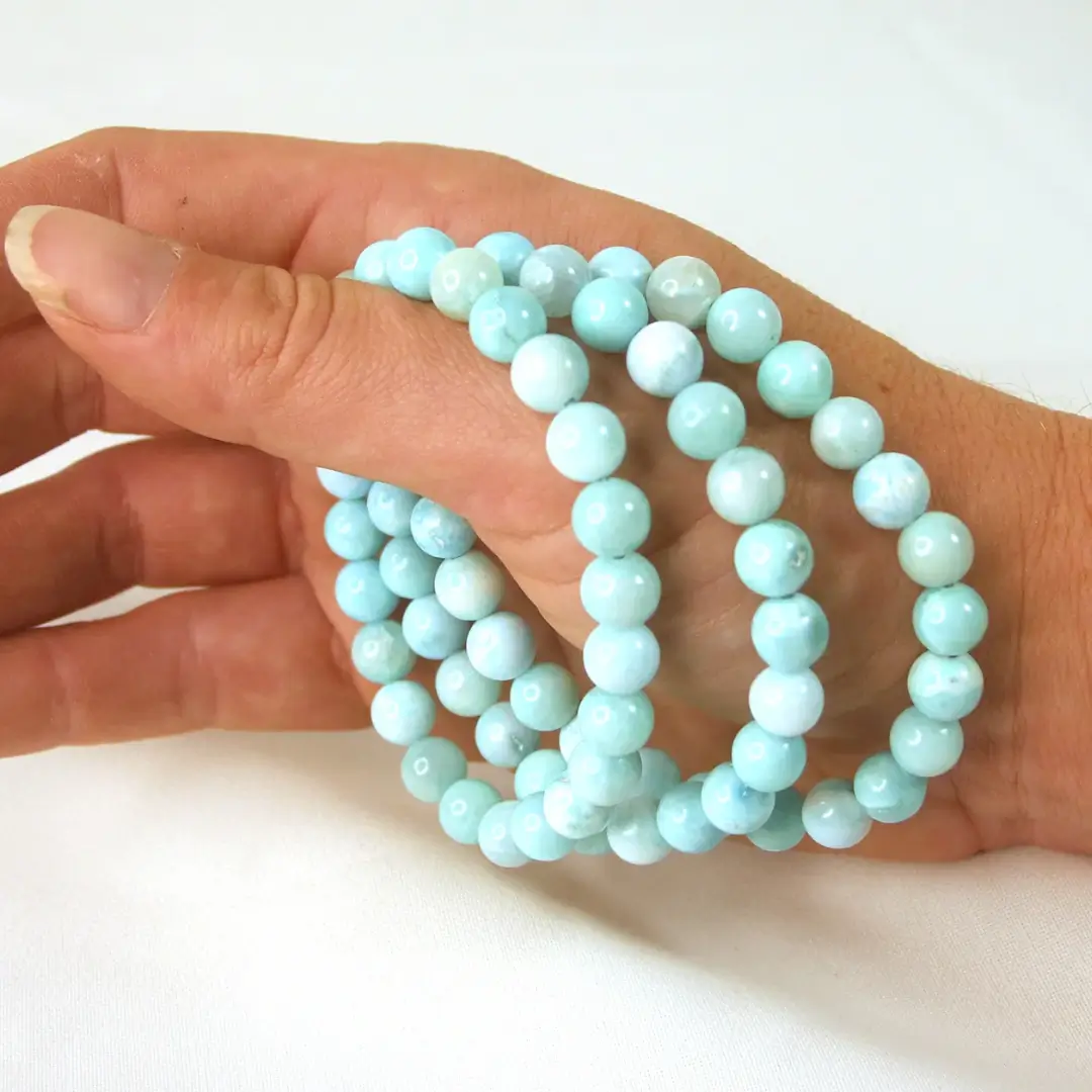 Blue Aragonite Bracelet