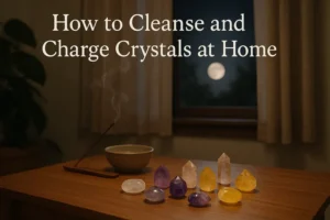 How to Cleanse and Charge Crystals at Home (Simple Methods)