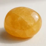 Natural Honey Calcite Tumbled Stone