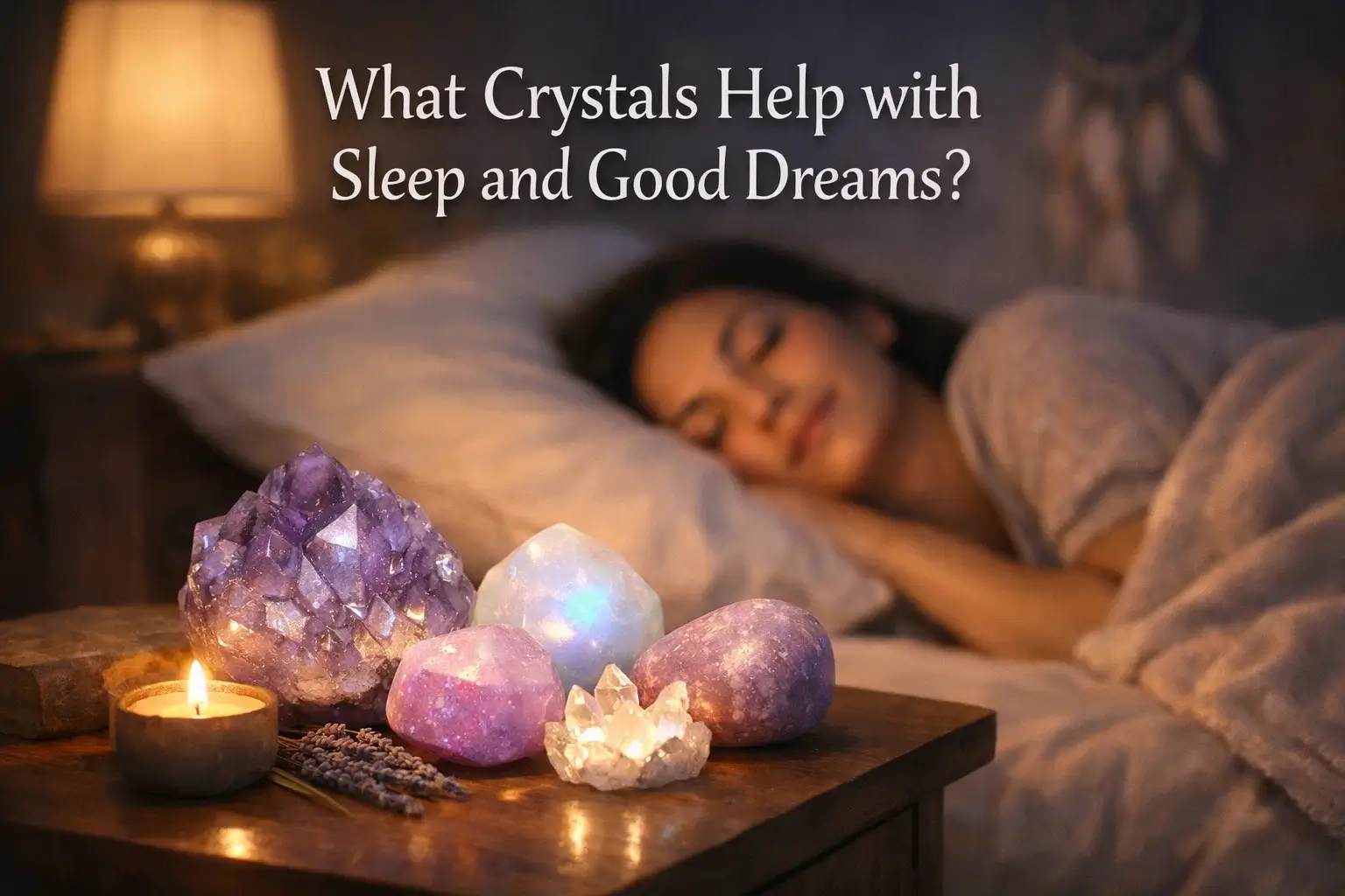 What Crystals Help with Sleep and Good Dreams