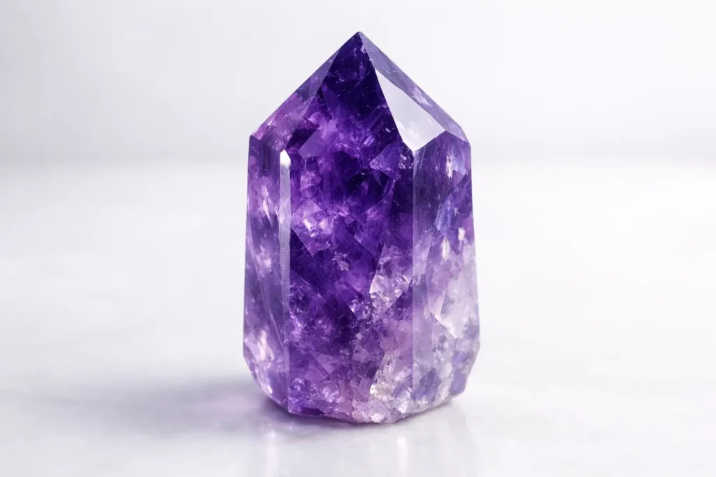 Amethyst gemstone