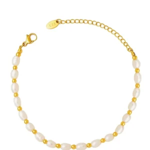 French Baroque Freshwater Pearl Choker Bracelet