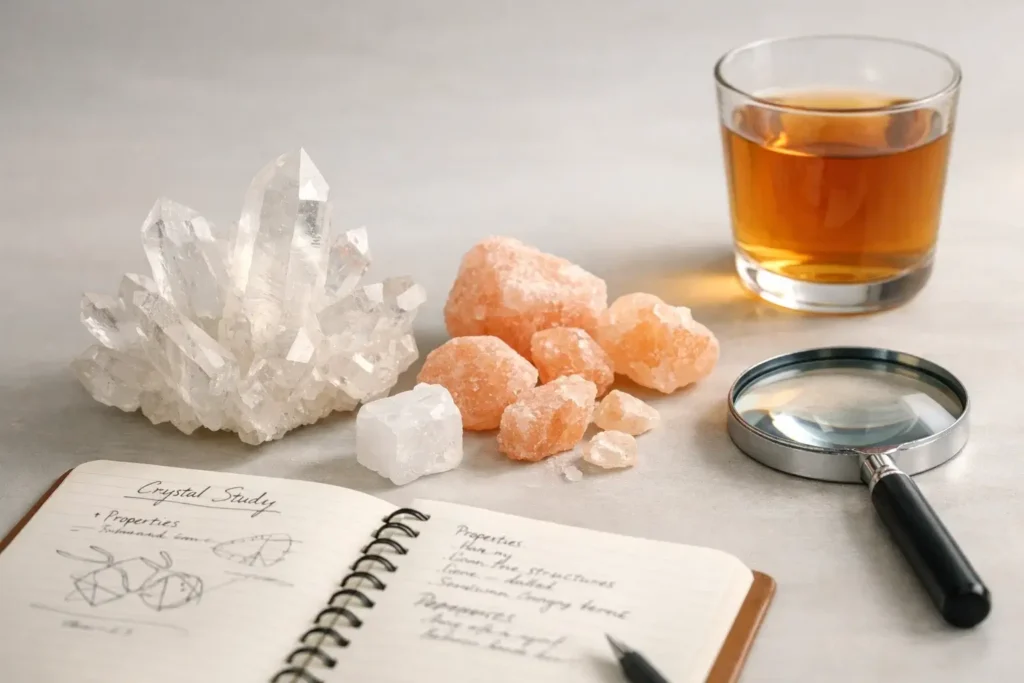 Scientific and Psychological Interest in Crystals