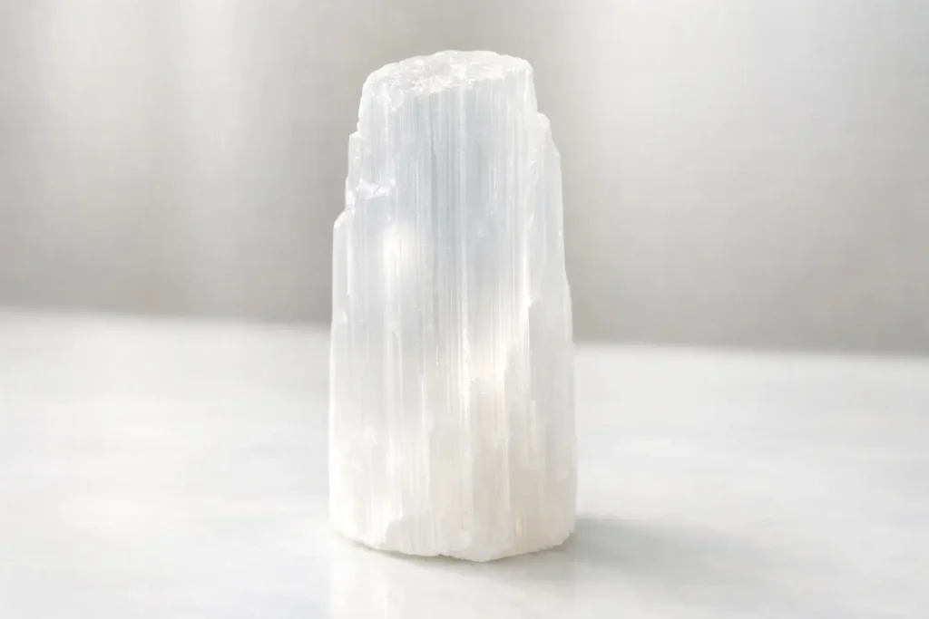 Selenite gemstone