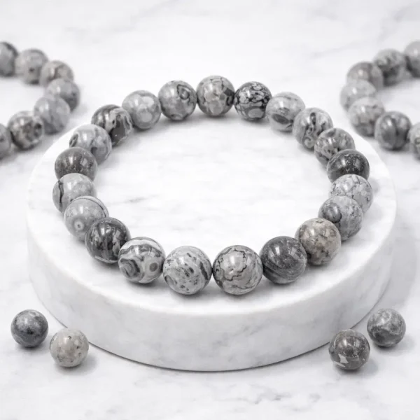Stable as Concrete Jasper Bracelet