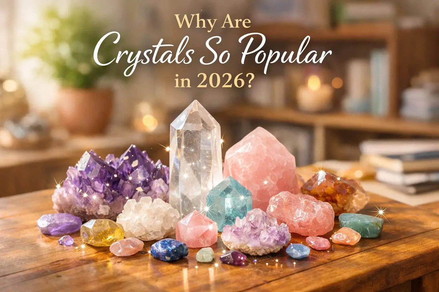 Why Are Crystals So Popular in 2026 Spiritual, Scientific & Trend Reasons