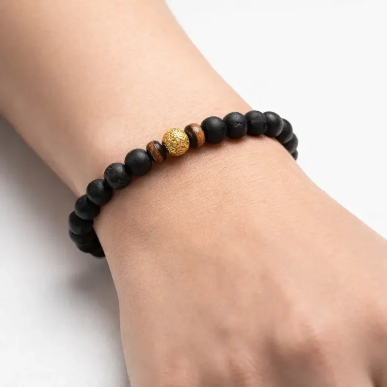 Women Volcanic Rock Bracelet