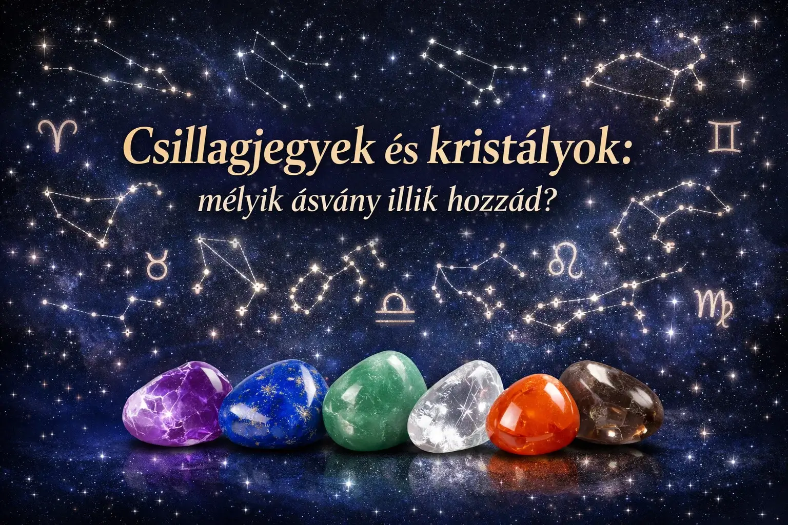 Csillagjegyek és kristályok Melyik ásvány illik hozzád