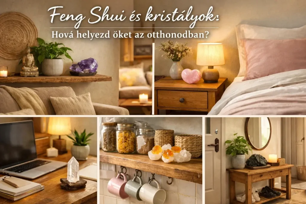 Feng Shui és kristályok Hová helyezd őket az otthonodban