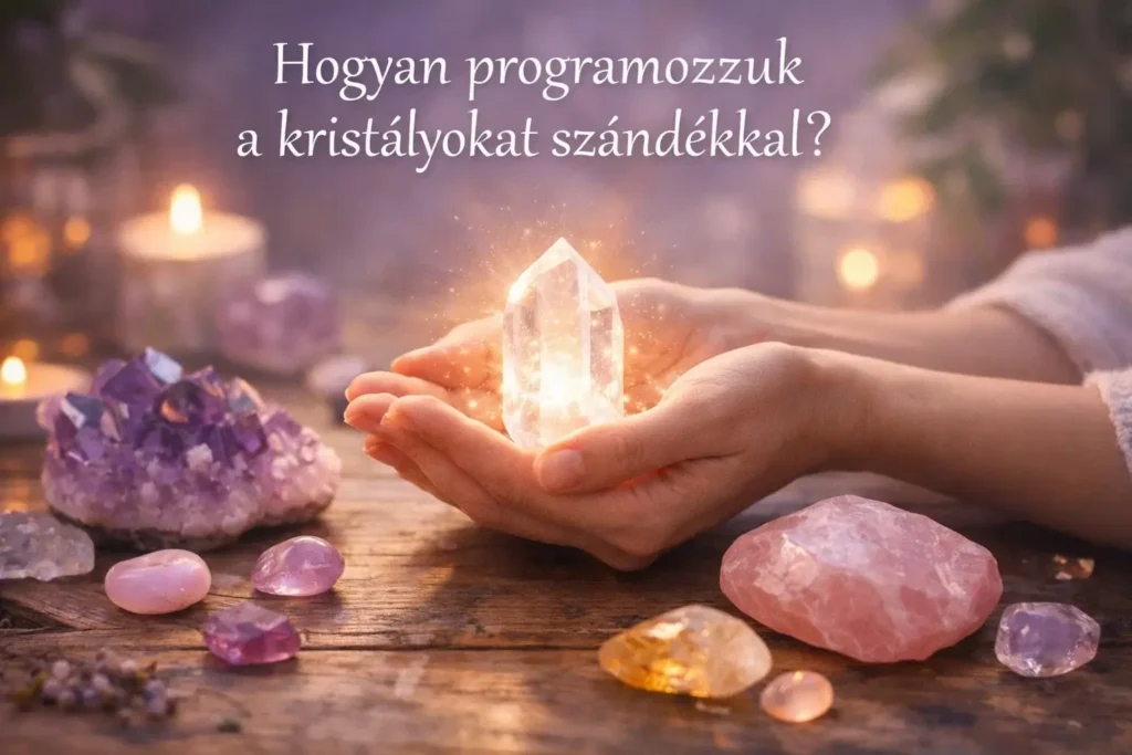 Hogyan programozzuk a kristályokat szándékkal