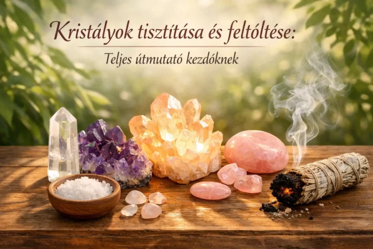 Kristályok tisztítása és feltöltése Teljes útmutató kezdőknek