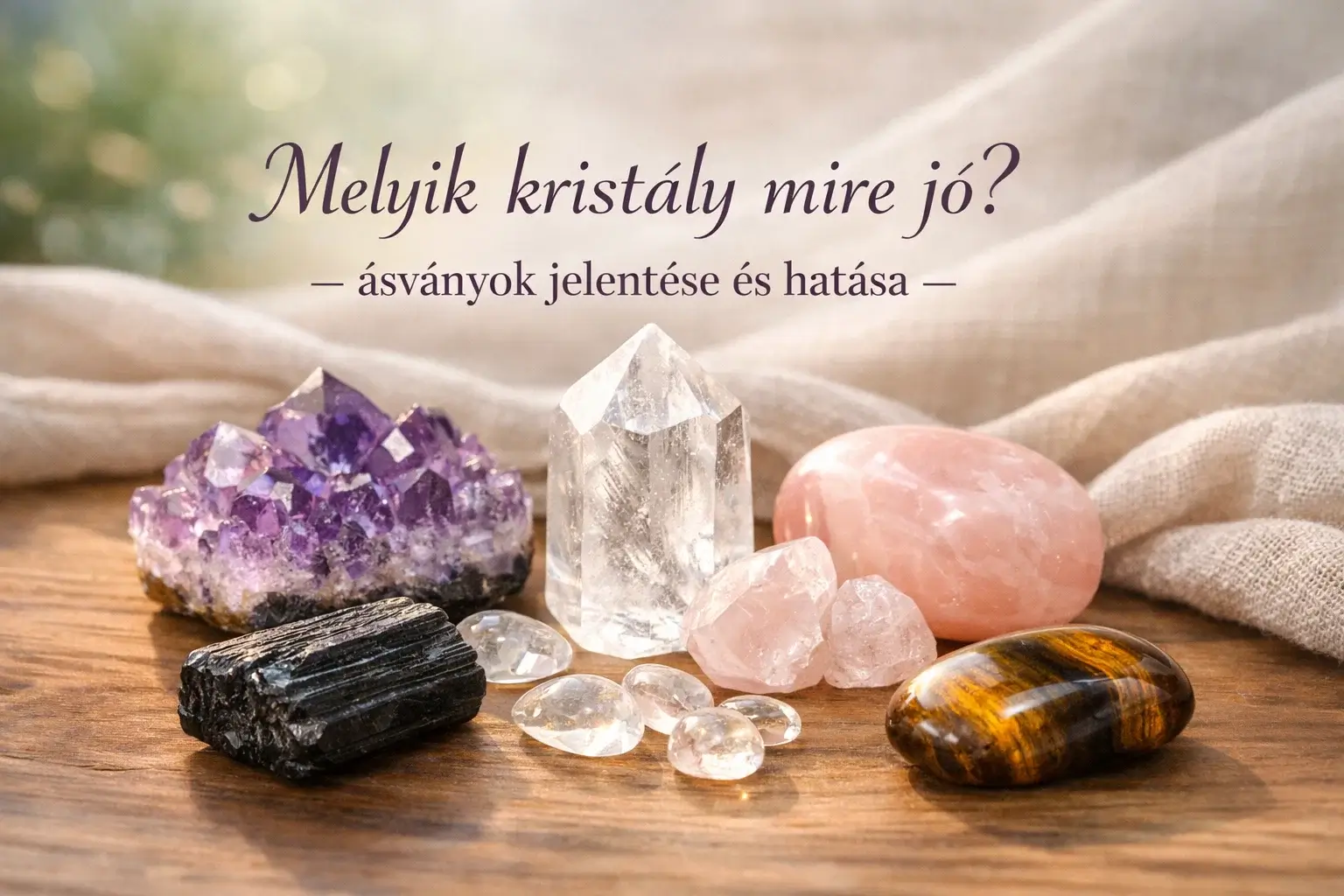 Születési hónap kristályai és jelentésük Találd meg a drágakövedet